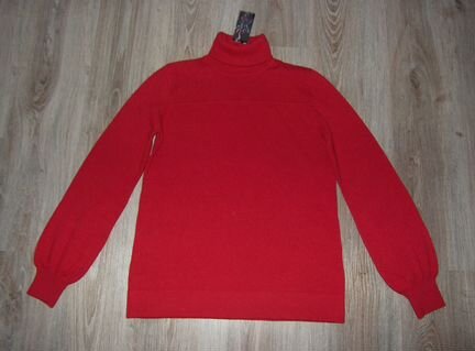 Свитер шерсть/кашемир 46р