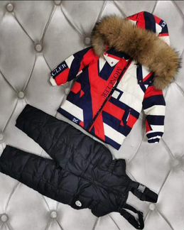 Костюм зимний детский комбинезон детский комплект