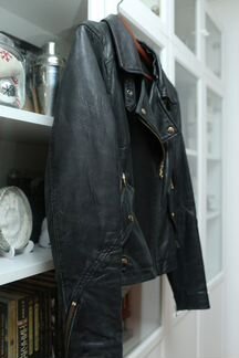 Кожаная куртка ASOS