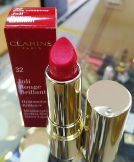 Clarins Помада-блеск Joli Rouge Brilliant