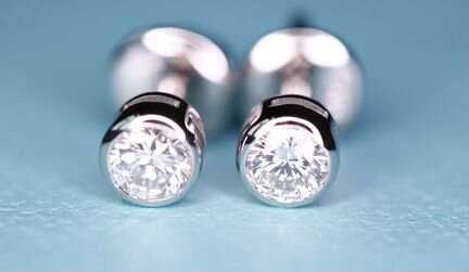 Серьги с бриллиантами