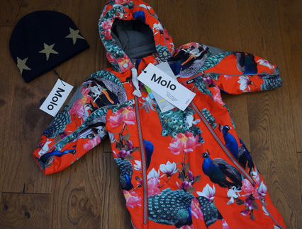 Новый зимний комбинезон р-р 80