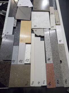 Акрил или искусственный Камень остатки