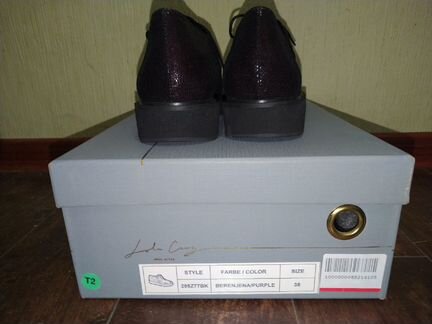 Кожаные ботинки lola cruz, 38 р-р, новые