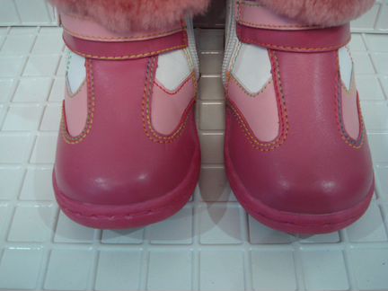 Новые Зимние ботинки для девочек мутон