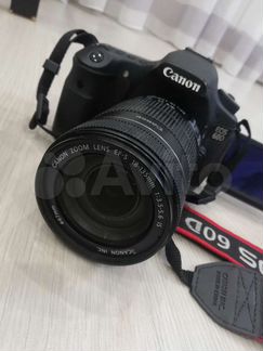 Зеркальный фотоаппарат canon 60d с объективом EFS