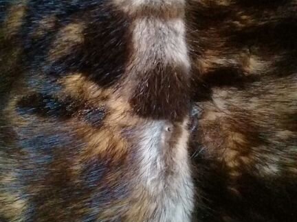 Шуба норковая поперечная р 46