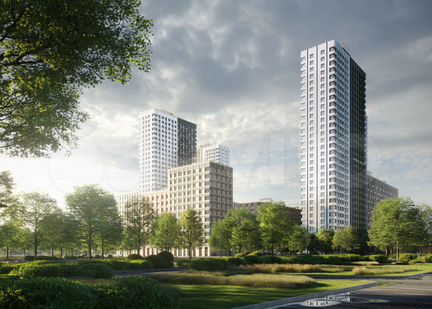 2-к квартира, 51.6 м², 13/13 эт.
