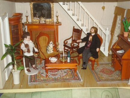 Кукольный домик. Дерево