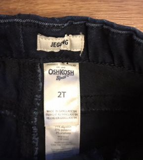 Джинсы carters 2t
