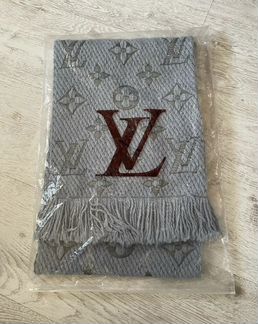 Шарф палантин louis vuitton теплый зима