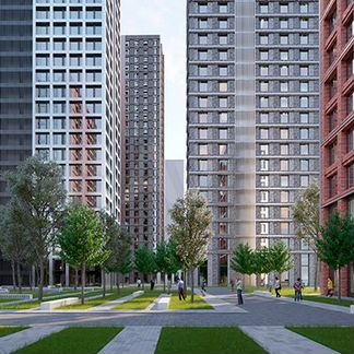 1-к квартира, 43.4 м², 49/52 эт.