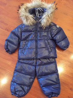 Костюм зимний Moncler оригинал 12-18 мес