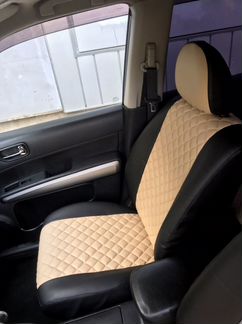 Модельные чехлы Ниссан Икстрейл из экокожи