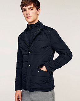 Куртка Zara Man Quilted Blazer AK157