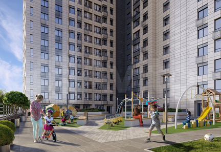 2-к квартира, 70.4 м², 17/24 эт.