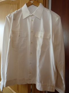 Офицерские белые рубашки. СССР. Р54