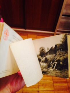 Указатель выставки картин памяти святой Ольги