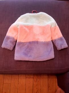 Шуба для девочки 4-5 лет (осень, весна)