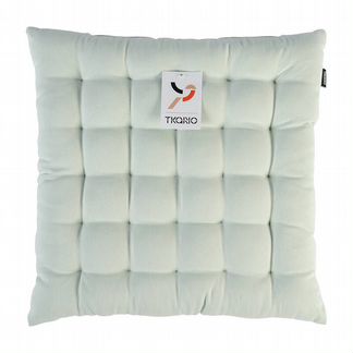 Подушка на стул Tkano Wild 40х40 см мятная