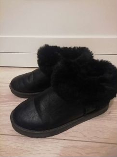 Угги натуральные кожа мех