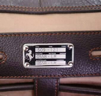 Сумка дорожная кожаная новая ferrari оригинал