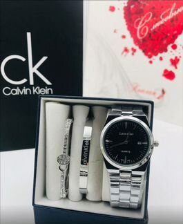 Великолепный женский набор часы+браслет+коробка