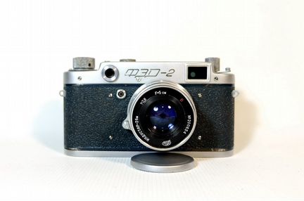 Фэд 2 + Индустар-26М синий (СССР, 1957г)