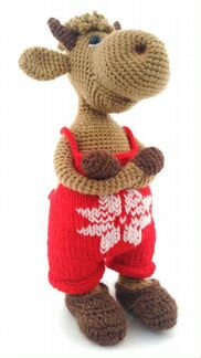 Вязанный бычок