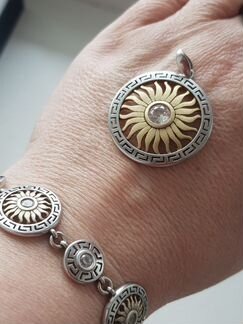 Серебряный комплект