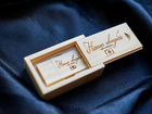 Свадебные USB флешки в деревянной коробочке объявление продам