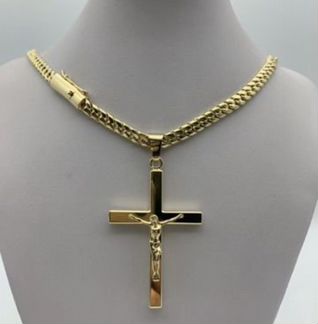 Золотая цепь и золотой крест
