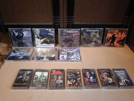 Лицензионные CD с тяжелой музыкой