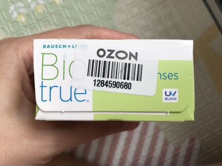 Контактные линзы BioTrue Bausch&Lomb -1,5