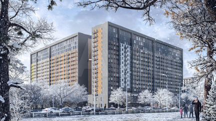 1-к апартаменты, 32.2 м², 17/18 эт.
