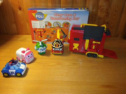 Игрушки-трансформеры Robocar Poli