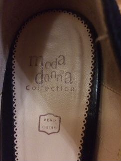 Туфли замшевые Moda Donna