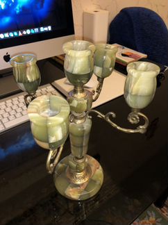 Подсвечник из оникса