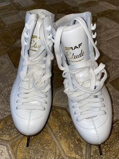 Коньки Graf Etude (белые) новые размер 37