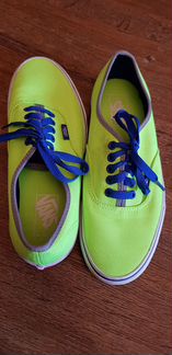 Кеды Vans Authentic зелёные р.39 (37)