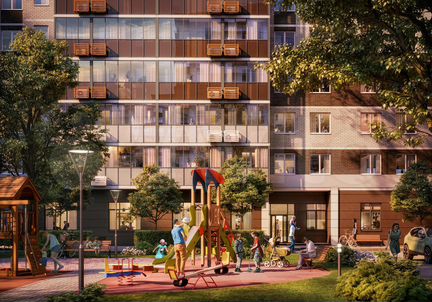 3-к квартира, 64.3 м², 7/12 эт.