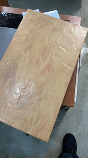 Плитка остатки коричневая