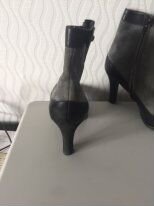 Ботильоны женские, замша Италия