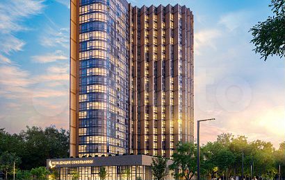 1-к апартаменты, 41.1 м², 5/21 эт.