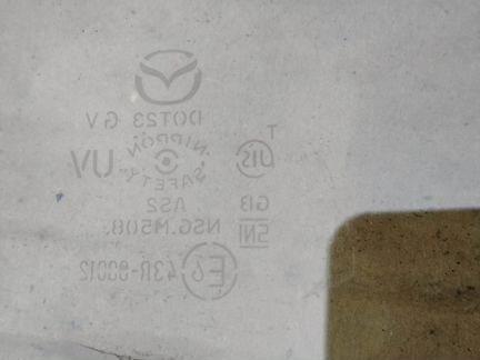 Оригинал Переднее правое стекло Мазда 6 GJ GL