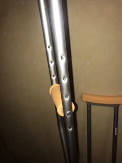 Костыли подмышечные (почти новые)