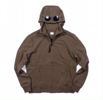 Толстовка Худи сипи C.P. Company Fleece Goggle Zip