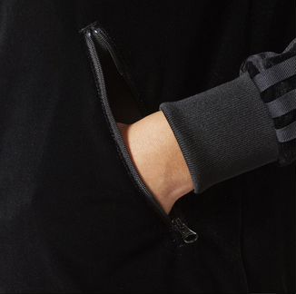 Олимпийка Adidas Velvet Vibes SST Black оригинал