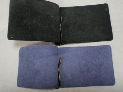 Зажим для денег из кожи улза-1 Россия