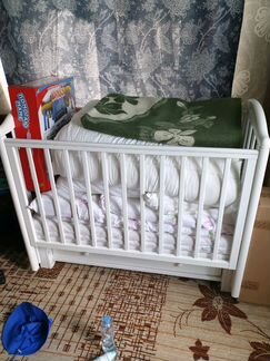 Детская кроватка кубаньлесстрой лель лилия